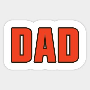 Cleveland DAD! Sticker